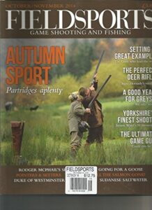 field sports magazine, october/november 2014