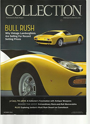 COLLECTION, OCTOBER, 2012 (PUBLISHED BY ROBB REPORT) BULL RUSH