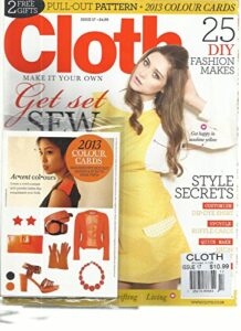 cloth, make it your own, issue, 17 (25 diy fashion makes * style secrets)
