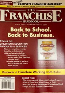 the franchise handbook fall 2017