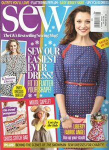 sew magazine, sew our easiest ever dress ! november, 2016 printed in the uk