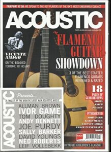 acoustic, the uk's only dedicated acoustic monthly, march, 2017 issue, 128