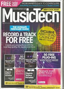 music tech magazine, december 2017, issue 177 (free 2018 calendar)