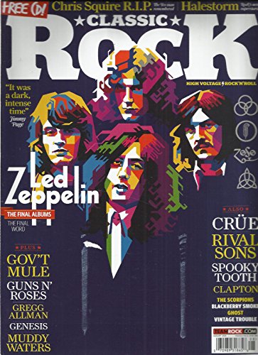 CLASSIC ROCK, HIGH VOLTAGE & ROCK 'N' ROLL AUGUST, 2015 (THE FINAL ALBUMS