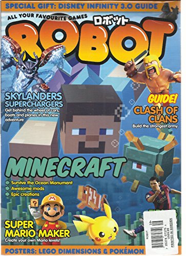 ROBOT MAGAZINE, ALL YOUR FAVORITE GAMES, 2015 (SKYLANDERS SUPERCHARGESRS)