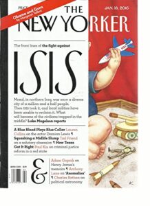 the new yorker, january,18th 2016 (the front lines of the fight against isis)