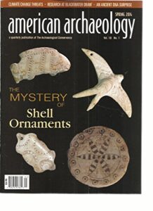 american archaeology, a quarterly publication of the archaeological conservancy