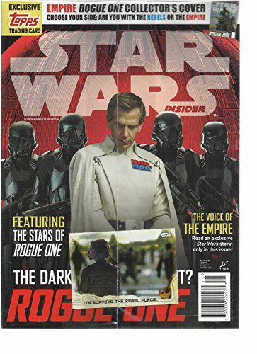 STAR WARS INSIDER MAGAZINE, ROGUE ONE JANUARY/FEBRUARY, 2017 ISSUE, 170