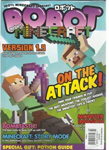 robot present minecraft magazine version, 1.9 on the attack !