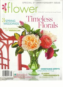 flower, spring, 2012 special 5th anniversary issue (3 spring weddings)