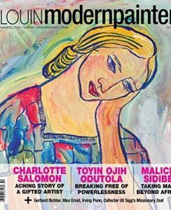 blouin modernpainters magazine, october, 2017