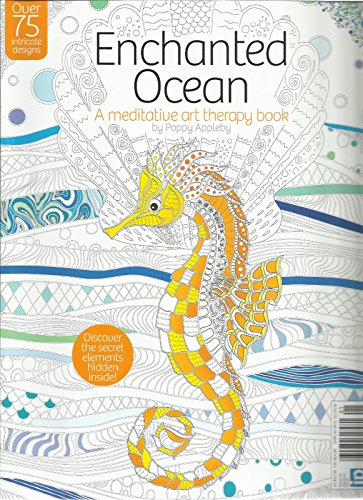 ENCHANTED OCEAN, A MEDITATIVE ART THERAPY BOOK, 2016 ISSUE, 1