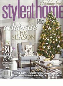 style at home, celebrate the season holiday style, november, 2013 (the best