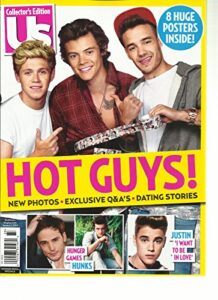 us, collector's edition, hot guys ! 2014 (8 huge posters insde)