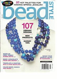 bead style, may, 2015 color issue (37 hot palettes for making spring jewelry