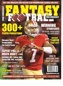 fantasy pro forecast football, 2013 (300 + player projections * #1 rated cheat