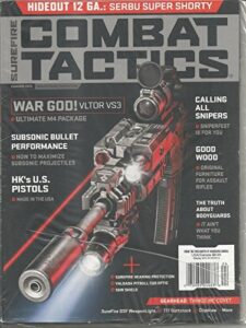 superfire, combat tactics, summer 2013, vol. 11, no.1