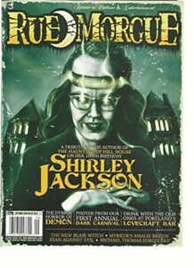 rue morgue, september, 2016 (horror in culture & entertainment * shirley jack