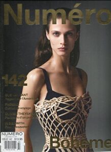 numero fashion magazine avril, 2013 issue no. 142 boheme