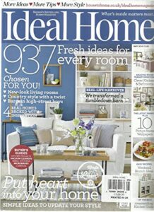 ideal home, may, 2014 (937 fresh ideas for every room * put heart into your ho