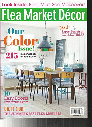 FLEA MARKET DECOR MAGAZINE, OUR COLOR ISSUE ! SEPTEMBER/OCTOBER, 2017