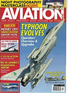 aviation news, 2012 (the past, present and future of flight) typhoon evolves