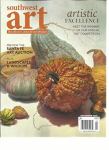 southwest art magazine, artistic excellence december, 2016 vol. 46 no. 7