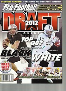 pro football draft guide 2012, spring, 2012(it's not as simple as black & white