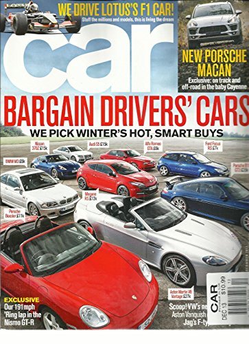 CAR, DECEMBER, 2013 ISSUE,617 (BARGAIN DRIVERS CAR)