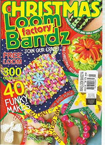 CHRISTMAS LOOM BANDZ FACTORY, 2014 (40 FUNKY MAKES * LOOM BAND PURSE)