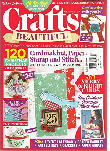 CRAFTS BEAUTIFUL, XMAS, 2014 ISSUE, 272 (ALL YOU NEED FOR PERFECT CRAFTY XMAS!