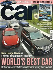 car, december, 2012 (ferrari ! aston ! rolls ! bentley ! * world's best car)