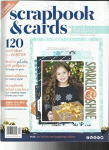 scrapbook & cards today magazine winter, 2017