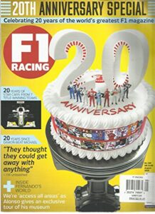 f1 racing, 20th anniversary special august, 2016 no.246 20 years of star car