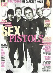 mojo, music magazine, february, 2016 punk anniverary special (sex pistols)