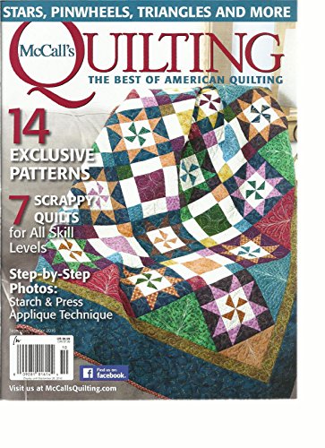 Mc CALL'S QUILTING, THE BEST OF AMERICAN QUILTING SEPTEMBER/OCTOBER, 2016