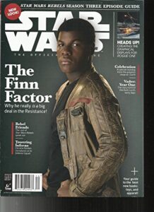 star wars magazine, the finn factor august, 2017 issue # 174