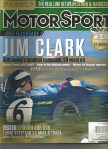motorsport magazine, august, 2015 vol.91, no.8 (jim clark) ~
