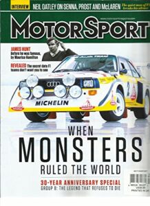 motorsport magazine when monsters ruled the world december, 2016 no. 12