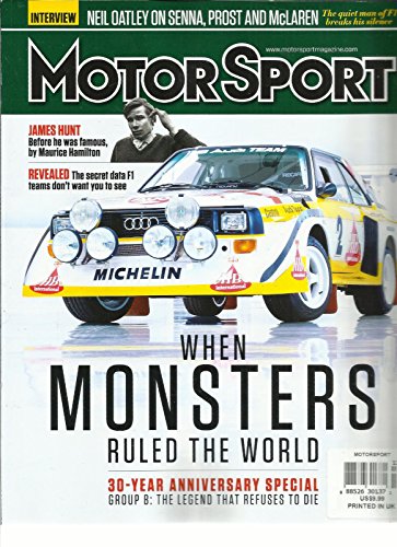 MOTORSPORT MAGAZINE WHEN MONSTERS RULED THE WORLD DECEMBER, 2016 NO. 12