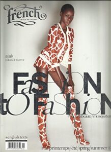 french revue de modes magazine, spring/summer, 2013#22 fashion to fashion