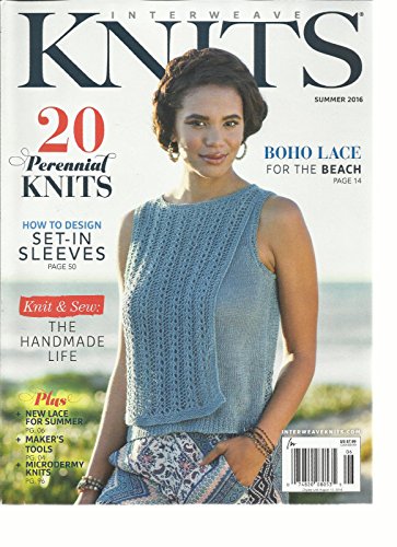 INTERWEAVE KNITS MAGAZINE, BOHO LACE FOR THE BEACH SUMMER, 2016