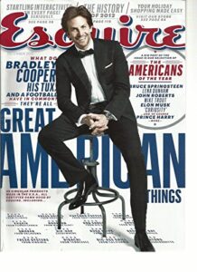 esquire, december, 2012 9 your holiday shopping made easy) the history of 2012