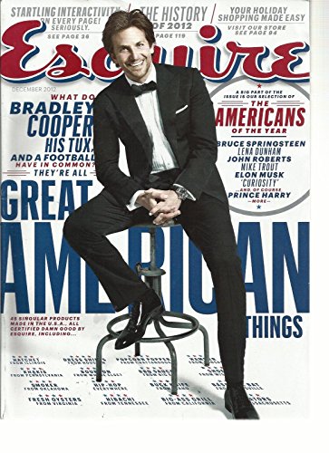 ESQUIRE, DECEMBER, 2012 9 YOUR HOLIDAY SHOPPING MADE EASY) THE HISTORY OF 2012