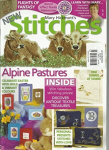 new stitches, issue no. 227 (celebrate easter with bold & vibrant colours)