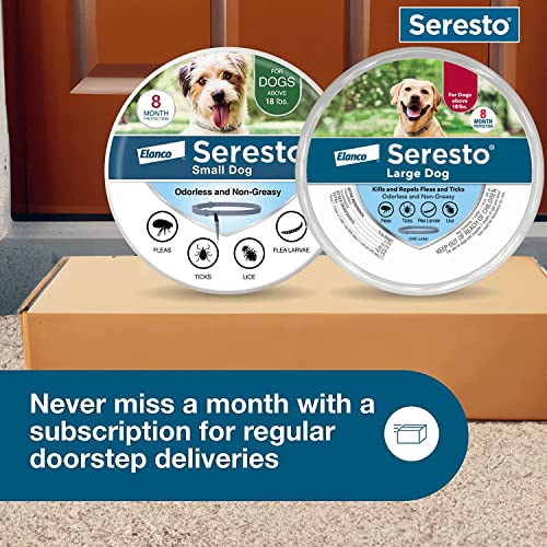 Seresto Flea Tick Collar 1 Large Dog + 1 Small Dog