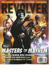 revolver, june/july, 2015 (summer tour massacre ! * masters of mayhem)