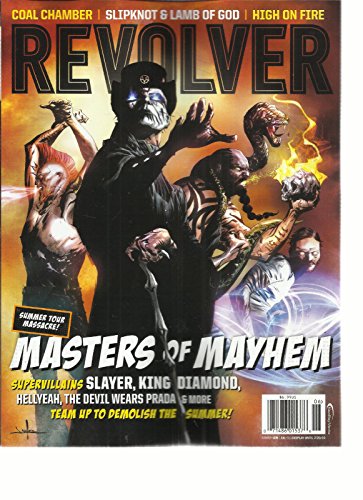 REVOLVER, JUNE/JULY, 2015 (SUMMER TOUR MASSACRE ! * MASTERS OF MAYHEM)