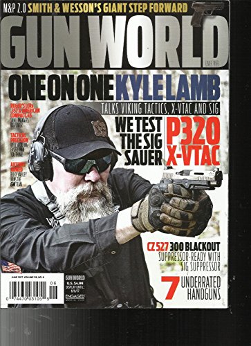 GUN WORLD MAGAZINE, ONE ON ONE KYLELAMP JUNE, 2017 VOL.58 NO.6