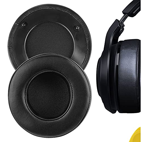 Geekria QuickFit Replacement Ear Pads for Razer Man O' War 7.1 Wireless/Wired, Destiny 2 / Overwatch Tournament Edition Gaming Headphones Earpads, Headset Ear Cushion (Black)